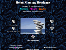 Tablet Screenshot of helenmassage.fr